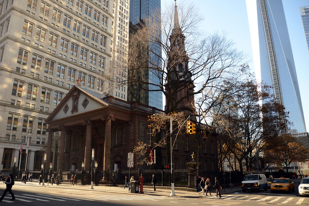 13-1 St Pauls Chapel 209 Broadway Was Completed In 1766 In New York Financial District